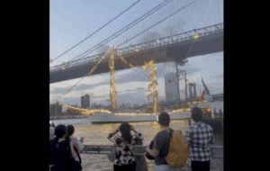 Disaster on the Hudson: Mexican Navy Ship Slams Into Brooklyn Bridge